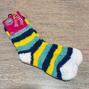 Colorful Striped Slipper Socks